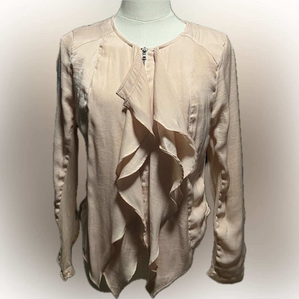 Jennifer Lopez Ruffled Blazer